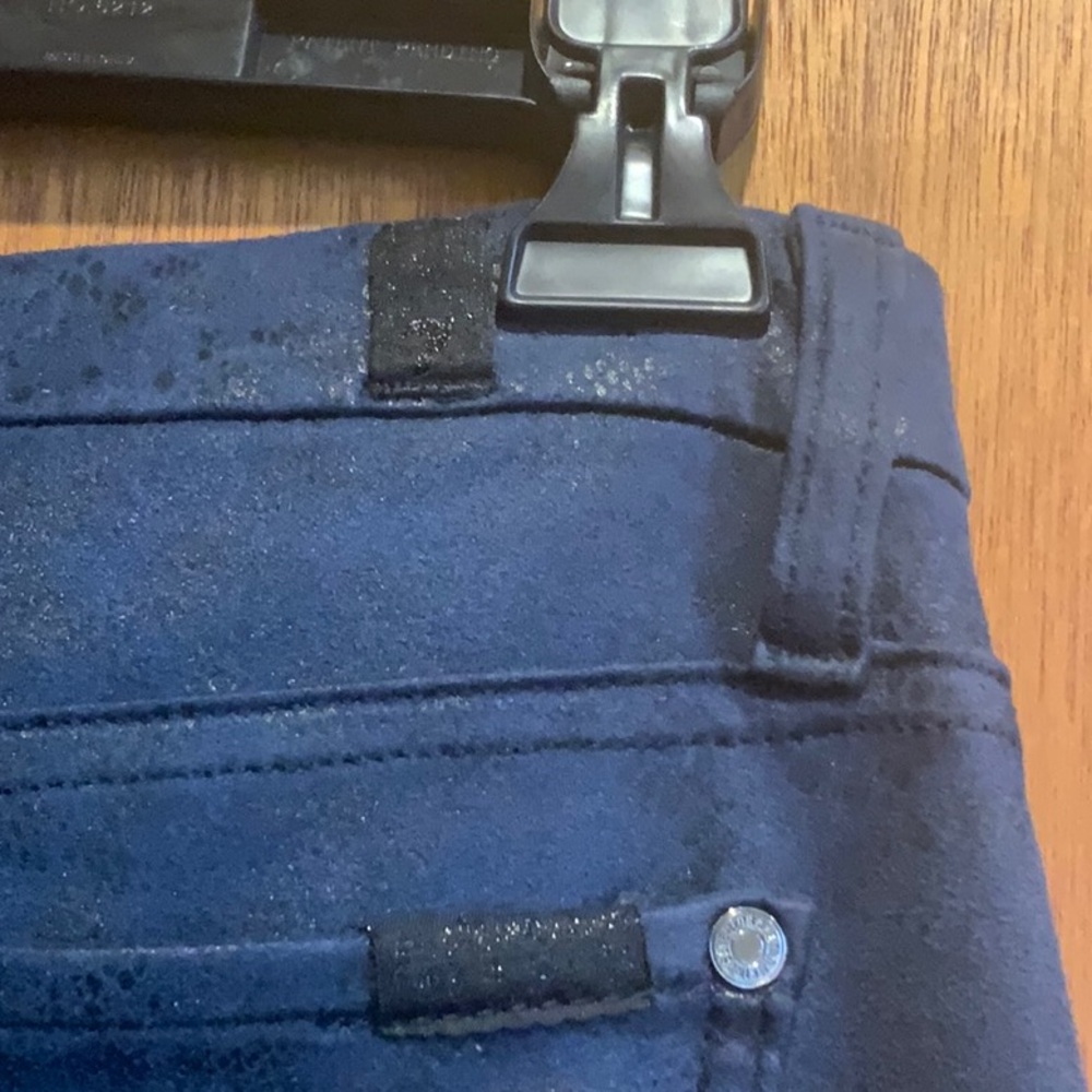 7 For All Mankind Dark Blue Skinny Jeans - Picture 4 of 5